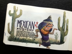 mexican meal, cartoon, business
