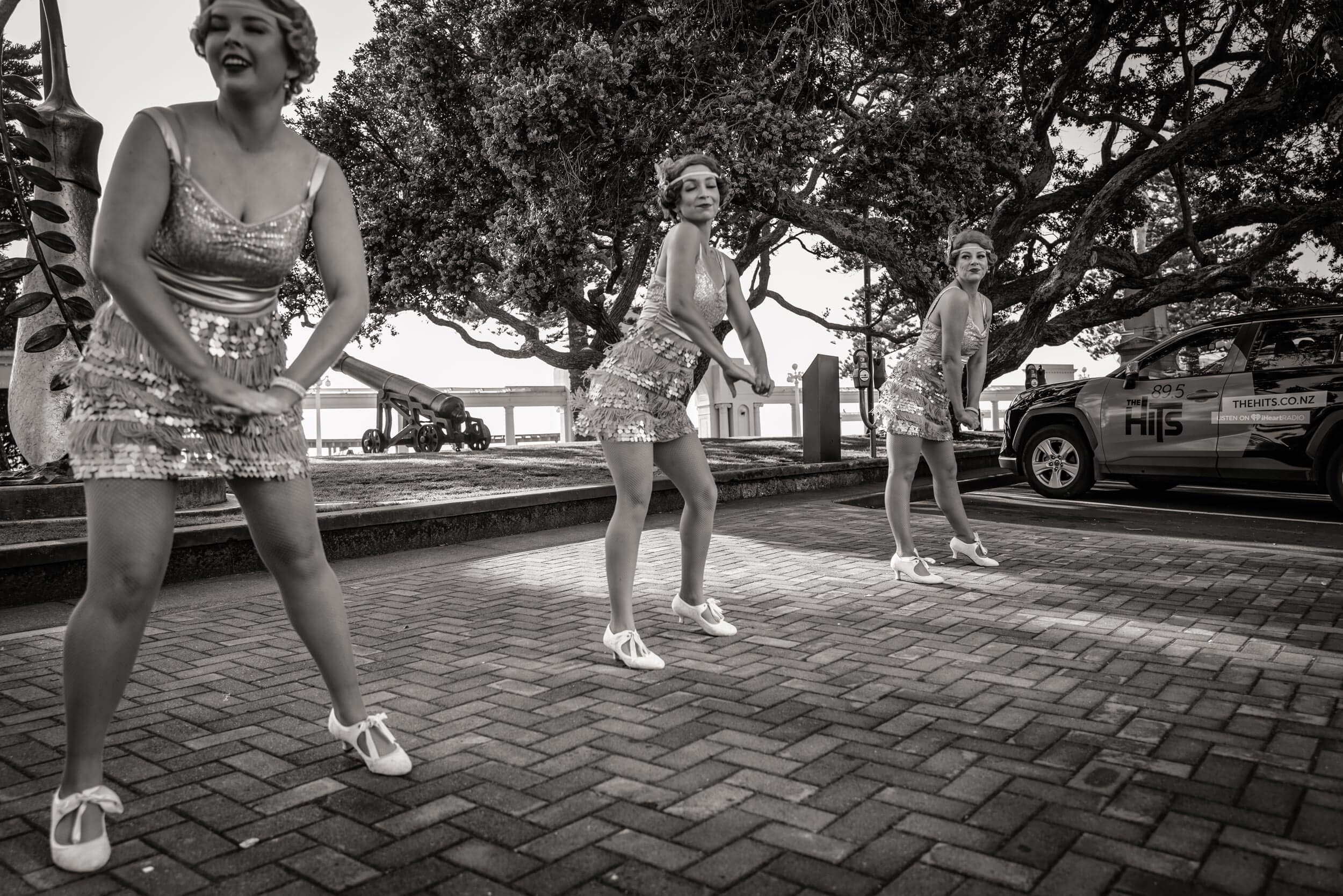 Charleston Dancers, Napier, Art Deco