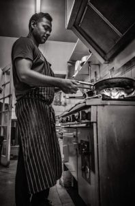 Chef at Sigdi Restaurant, Devonport, Auckland