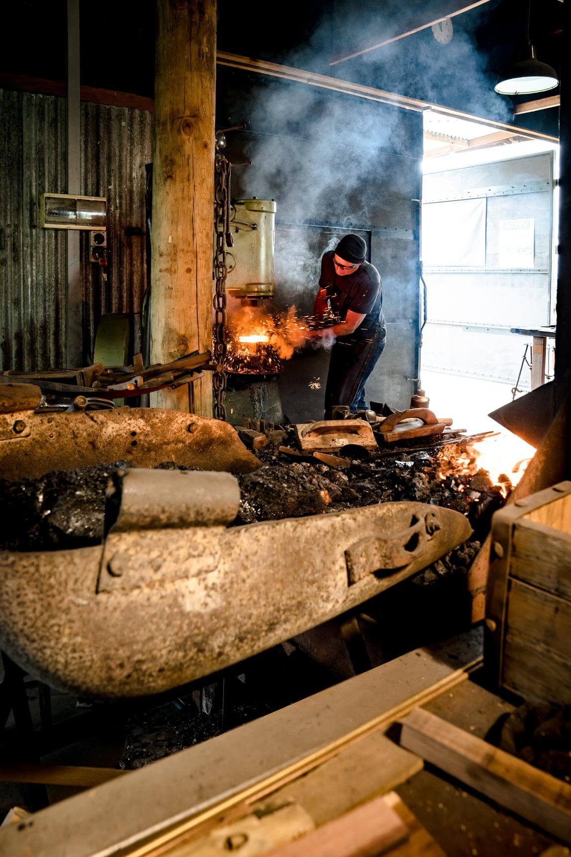 Kowhai Forge, Blacksmithing School