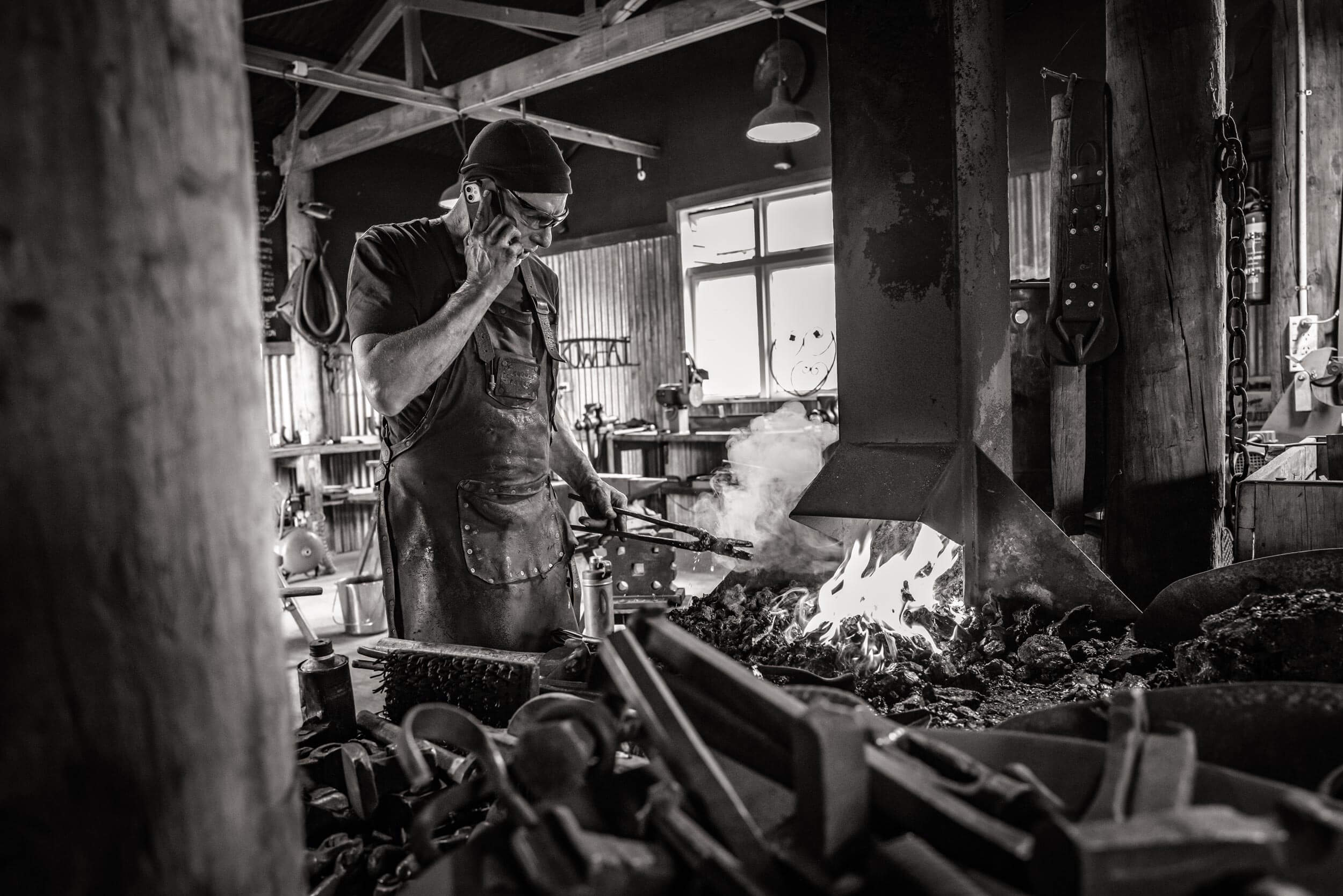 Kowhai Forge, Blacksmithing School