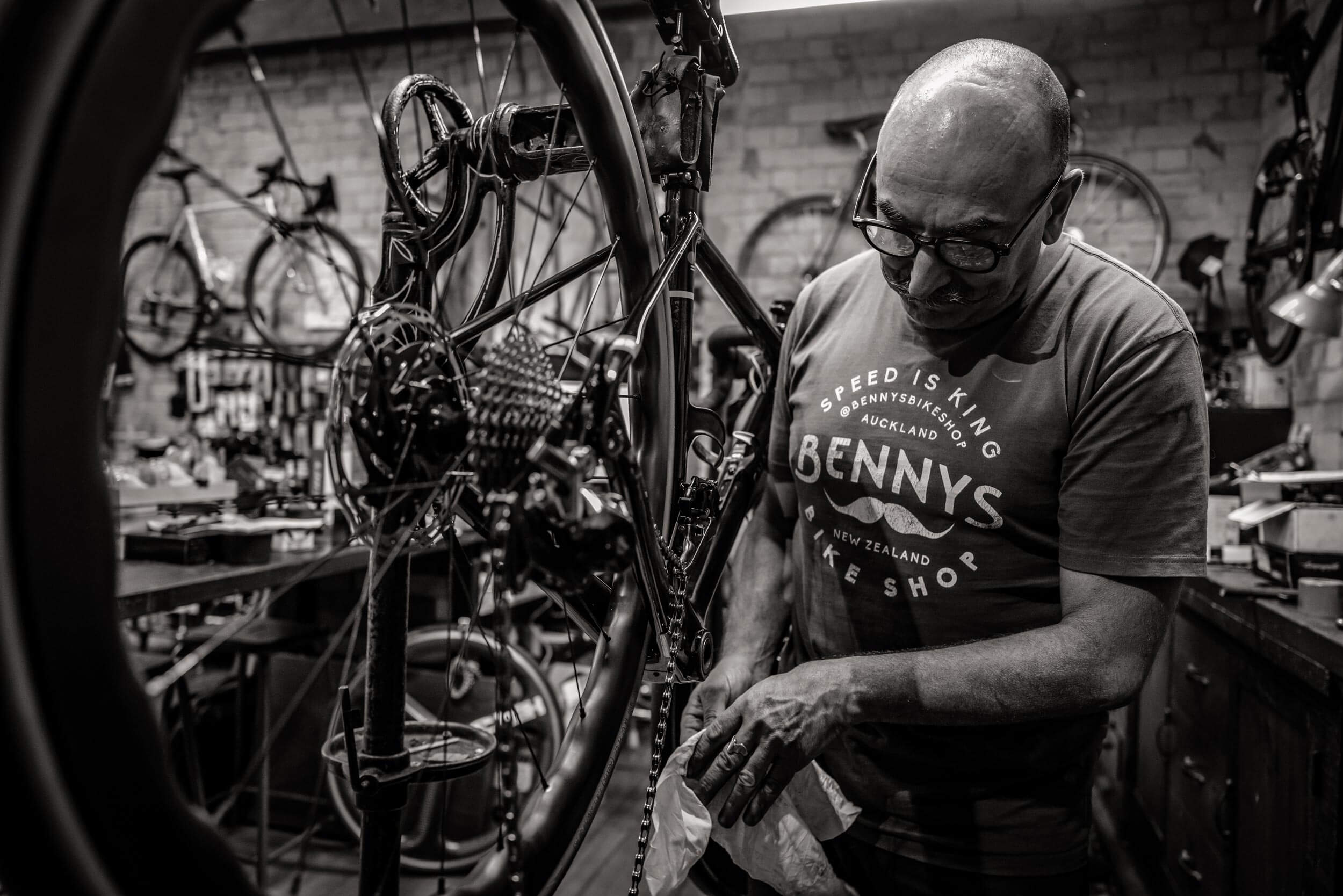 Benny’s Bike Shop, Auckland