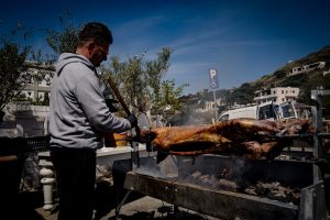 Easter Sunday, Syros, Greece